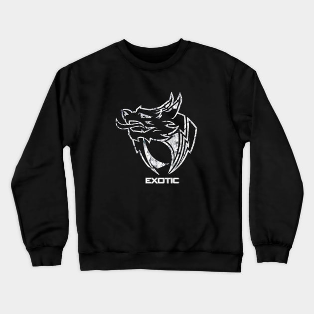 Diamond Exotic Logo Crewneck Sweatshirt by Notmlgjabber